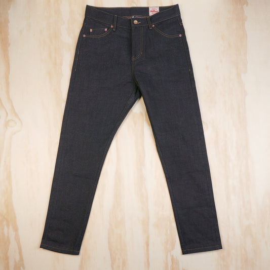 Maden 10.9 oz Unsanforized Raw Crimson Selvedge Jeans