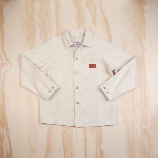 Maden 13.5 oz Natural Cotton Chore Coat